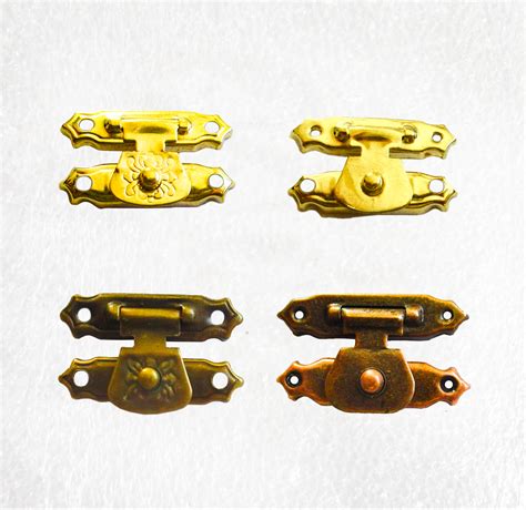 metal clasp box|small clasps for wooden boxes.